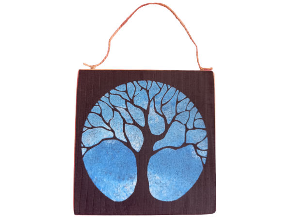 Tree of Life - Wall Art: Stencilled Sign